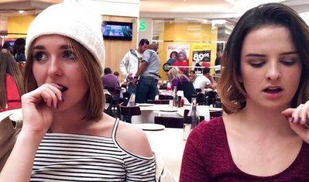 Hot Russian Sluts in America Flash Sexy Bodies to Horny Americans