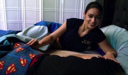 Horny Stepmom Sucks Sleeping Stepson's Cock Night & Guides to Wet Pussy