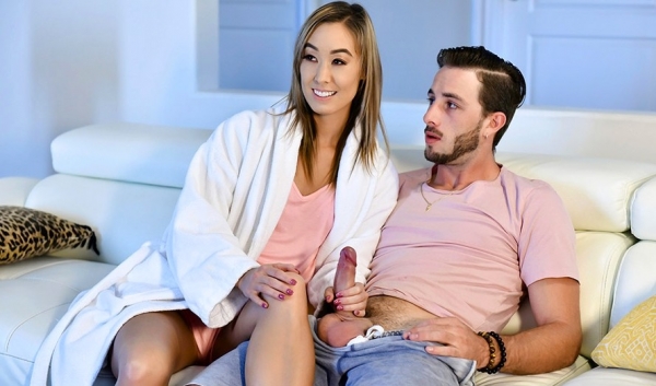 Stepson Loves Fucking Busty Stepmom While Dad Works Night Shift