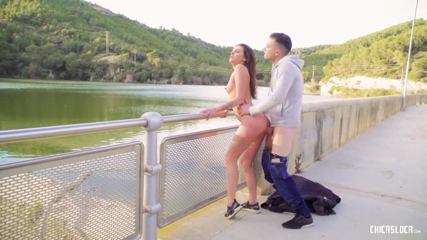 Italian Stud Fucks Sexy Russian Girlfriend Leaked Creampie Tape