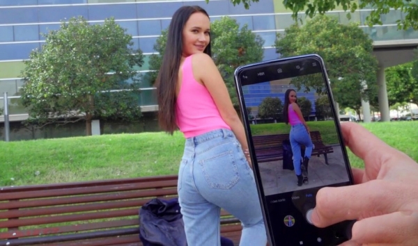Russian Street Pickup Films Fucks Young Slut on Public Playground