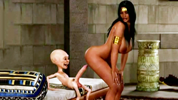 Tiny Monster Dwarf Huge Cock Fucks Cleopatra Queen of Egypt Regularly