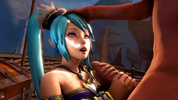 Hyrule Warriors Princess Bends Over Offers Wet Pussy Enemy Penetration