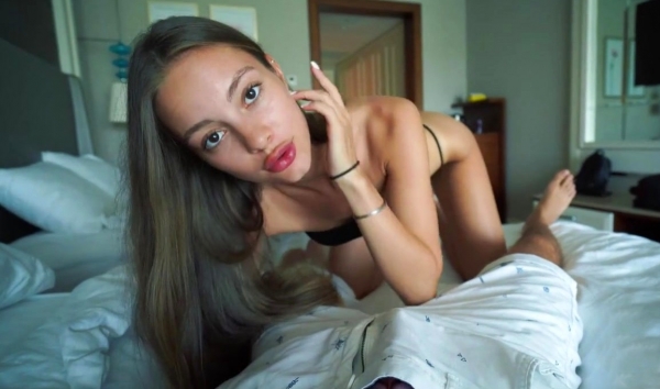 Jealous Stepsister Seduces Brother with Tight Pussy & Ass Over His GF