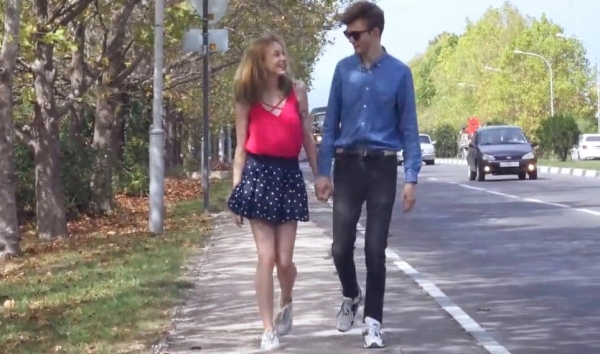 Russian Couple First Fuck Lesson: Sweet Cunnilingus & Sloppy Blowjob HD