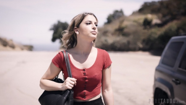 Picked Up Horny Hitchhiker Fucked in Car & on Roadside Shocking Twist