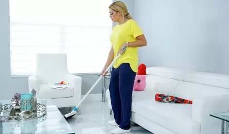 Horny Housewife Tired of Masturbating Orders Gigolo for Full Fuck Session