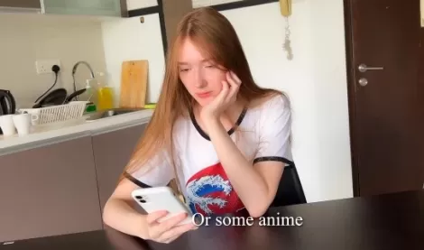 Stepbro Entertains & Fucks His Horny Russian Stepsister in Kitchen