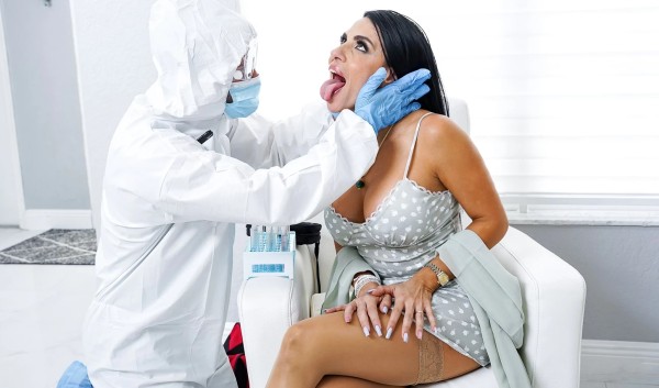 Cunning Guy Poses as Fake Disinfector to Fuck Sexy Busty Neighbor