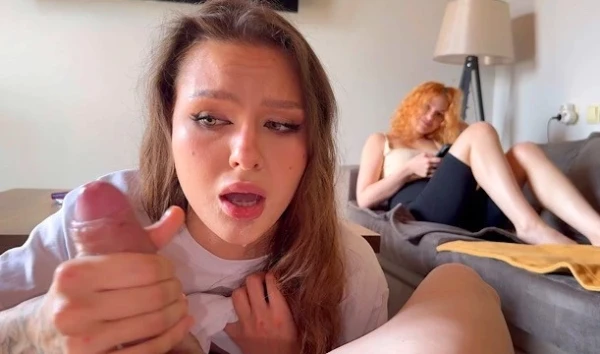 Russian Girl Forced to Deepthroat Huge Cock for Gambling Debt!