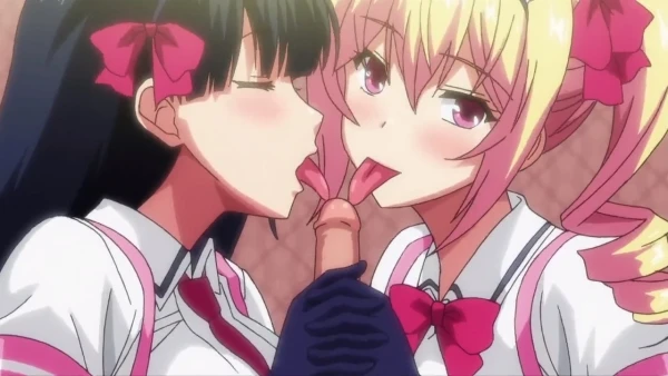 Hentai Lucky Guy Fucks Naked Japanese Schoolgirls Till Creampie Cumshot