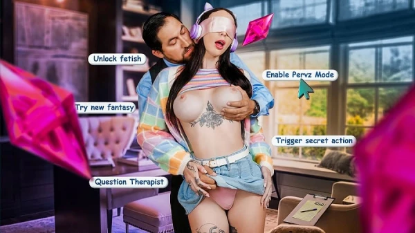 Perverted Doctor Therapy: Fingers Shy Coed Panties Fucks to Oral Creampie